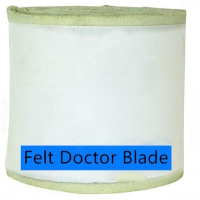 افزایش عمر کمربند لاستیکی Sanforising کمربند لاستیکی استفاده شده از تیغه فلت دکتر